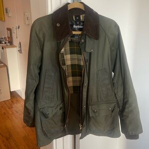 Barbour Bedale Waxed Jacket in Sage Size C36/91cm